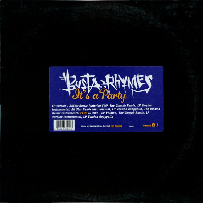 LP Busta Rhymes - Its A Party Single Importado