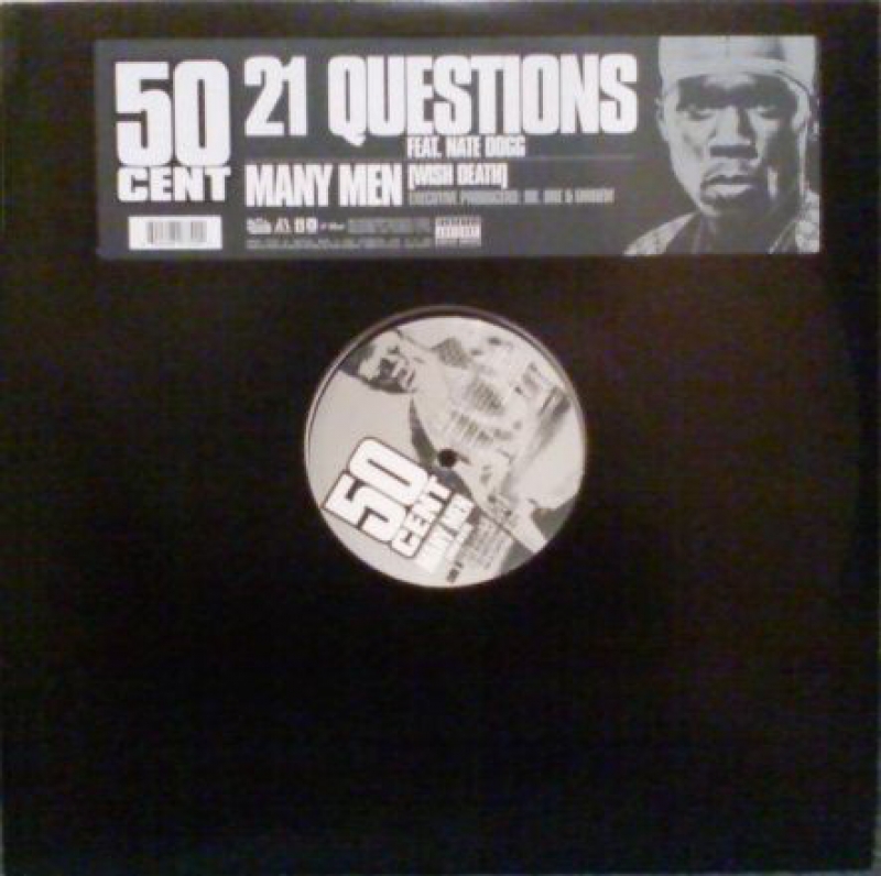 LP 50 Cent - 21 Questions Many Men Single Importado
