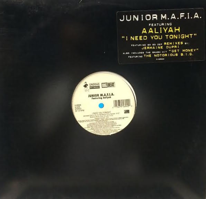 LP Junior M A.F I A  Featuring Aaliyah - I Need You Tonight Single Importado