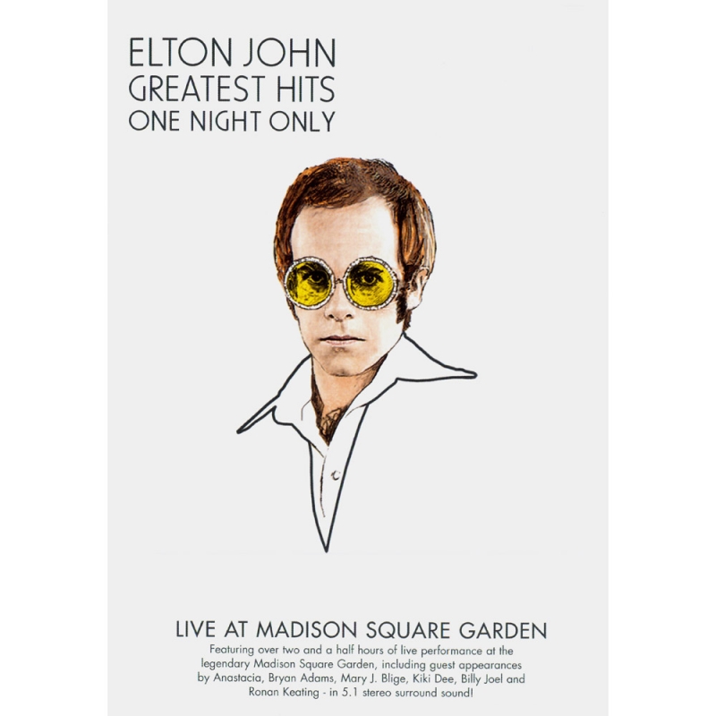 Elton John - Greatest Hits One Night Only Nuevo Sellado (DVD)