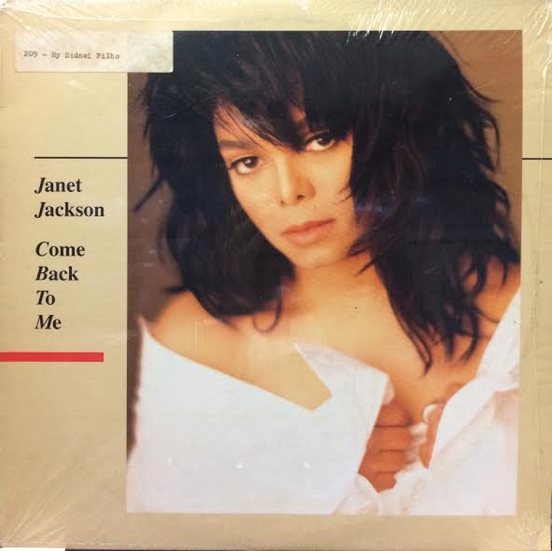 LP Janet Jackson - Come Back To Me VINYL IMPORTADO
