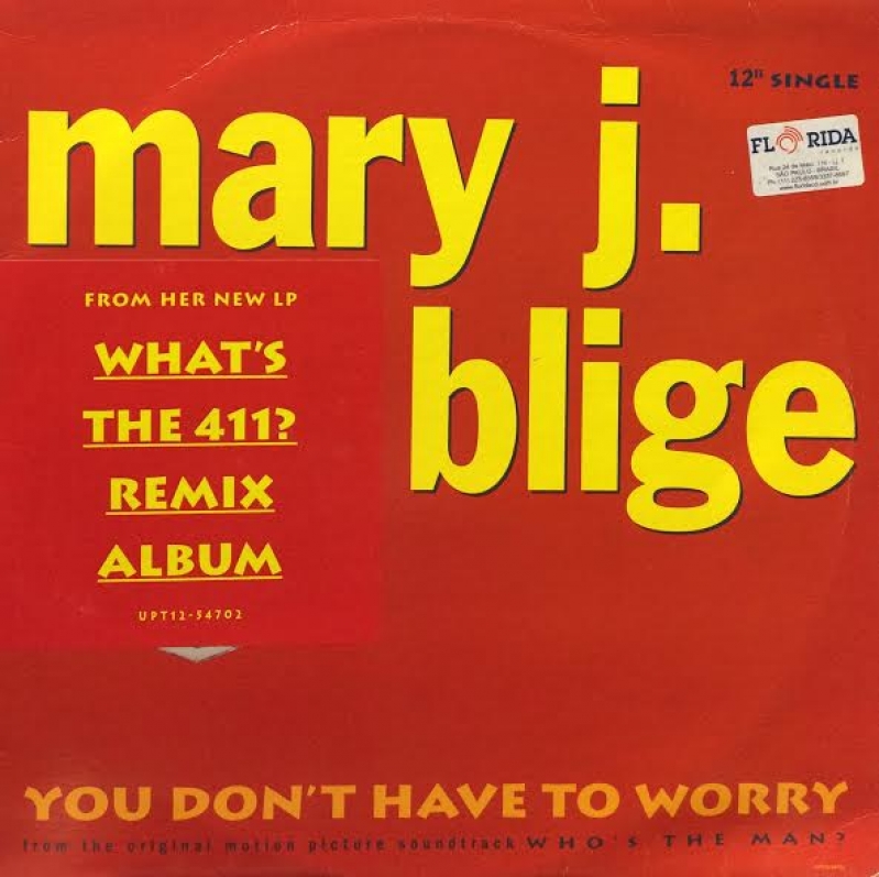 LP Mary J. Blige ‎– You Dont Have To Worry VINYL IMPORTADO