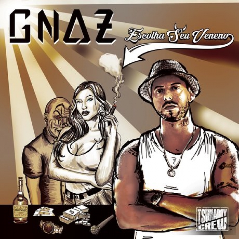 GNAZ - Escolha Seu Veneno Rap Nacional (CD)