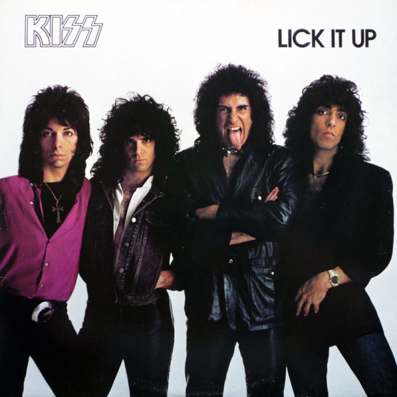 LP Kiss - Lick It Up Vinyl Importado Lacrado 180 Gramas