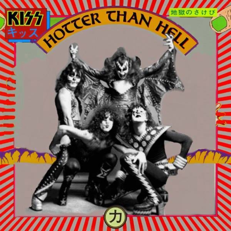 LP Kiss - Hotter Than Hell Lacrado Importado 180 Gramas