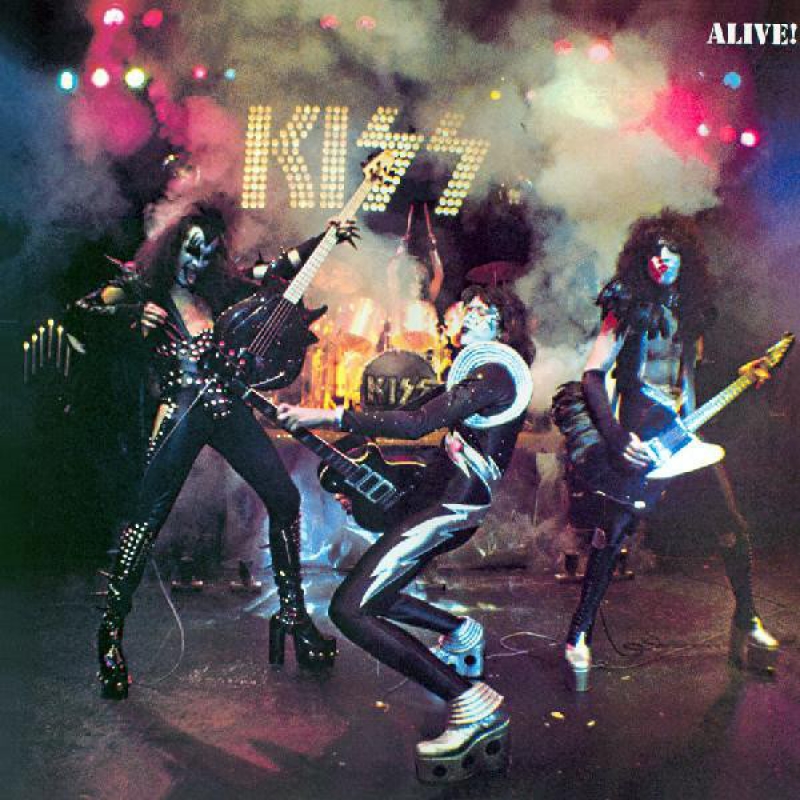 LP Kiss - Alive Vinyl Duplo Importado Lacrado 180 Gramas