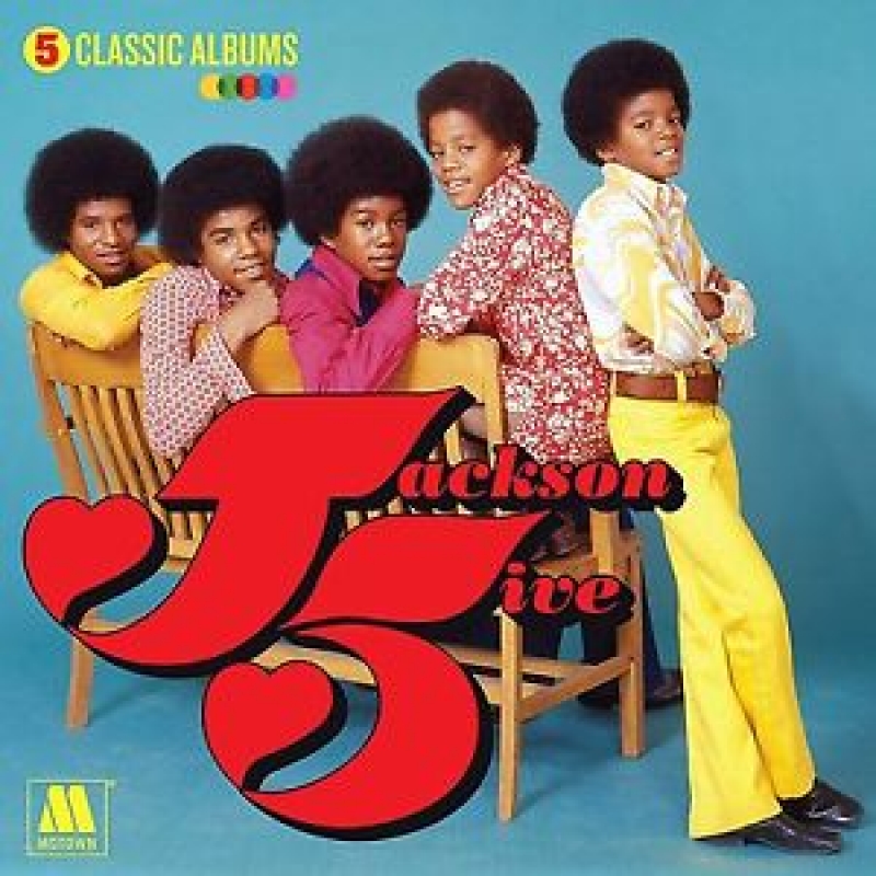 Box Jackson Five 5 - Classic Albums Importado Lacrado