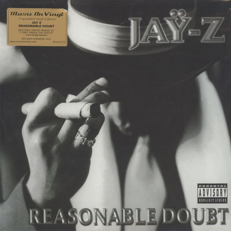 LP Jay-Z - Reasonable Doubt 180 Gramas VINYL DUPLO IMPORTADO (LACRADO)