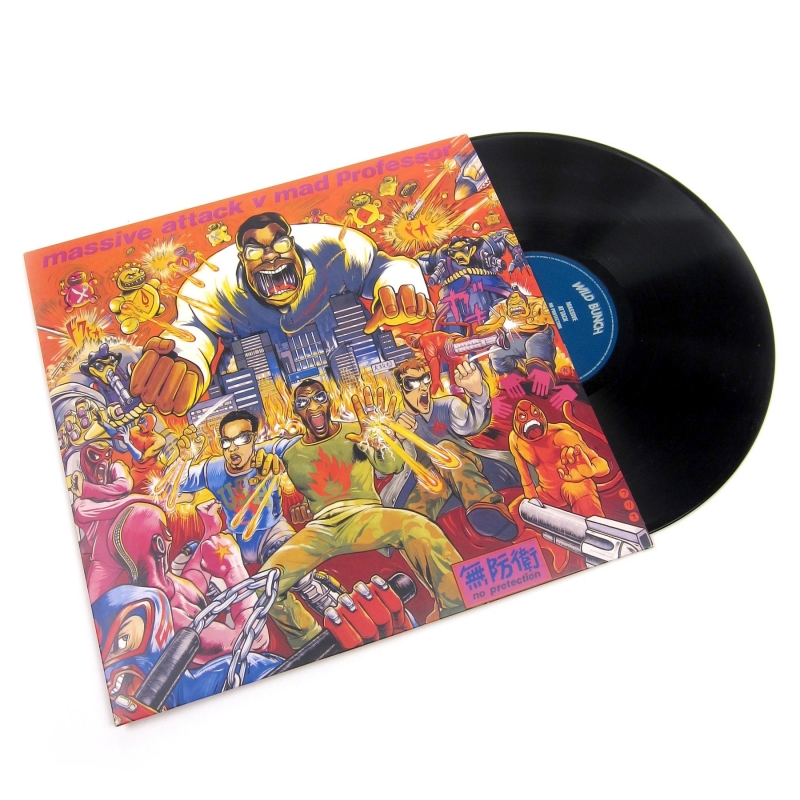 LP Massive Attack V Mad Professor - No Protection Vinyl Importado Lacrado