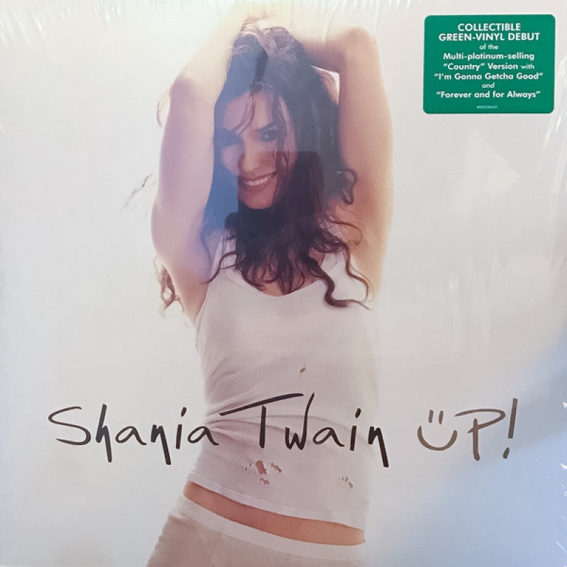 LP Shania Twain - Up VINYL Verde Importado Lacrado