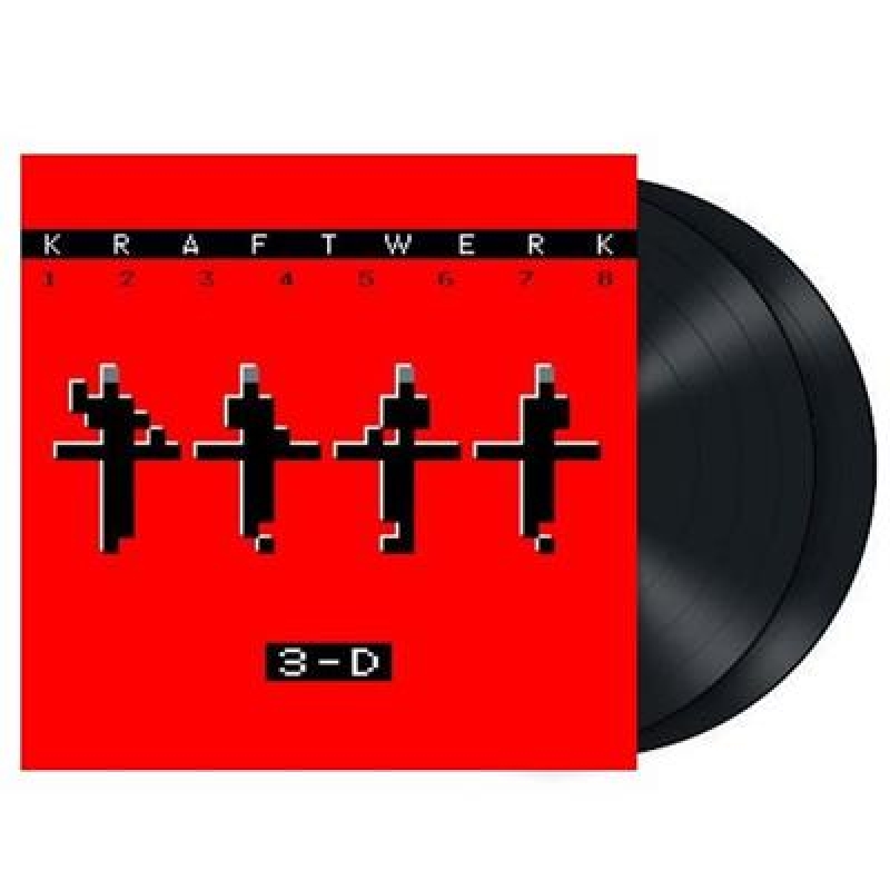 LP Kraftwerk - 3-D: The Catalogue 180 Gram Vinyl, Digital Download VINYL DUPLO IMPORTADO (LACRADO)