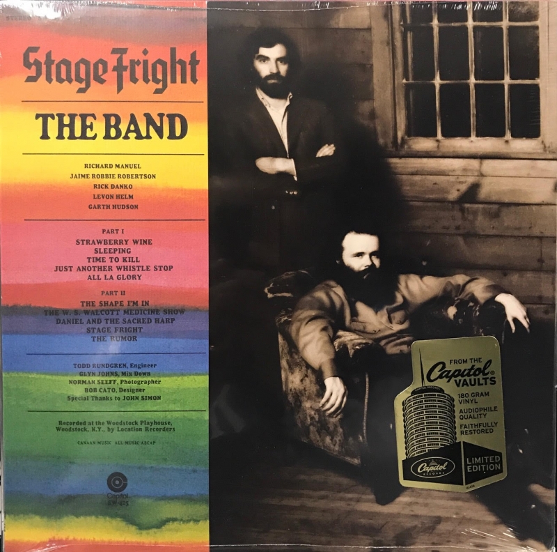 LP The Band - Stage Fright VINYL IMPORTADO 180GRAMAS (LACRADO)
