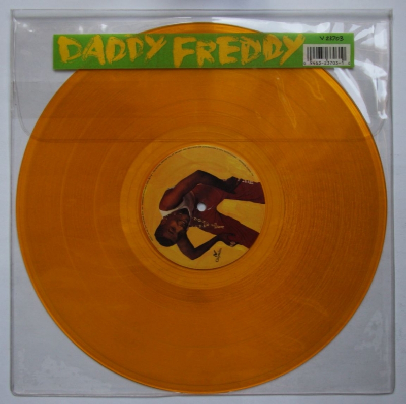 LP Daddy Freddy - In Town We Are The Champions ( VINYL AMARELO )