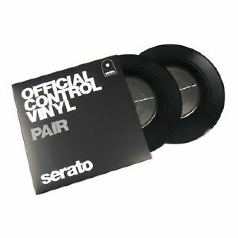 Vinyl Serato - Pair 7 Polegadas O Par ( Preto )