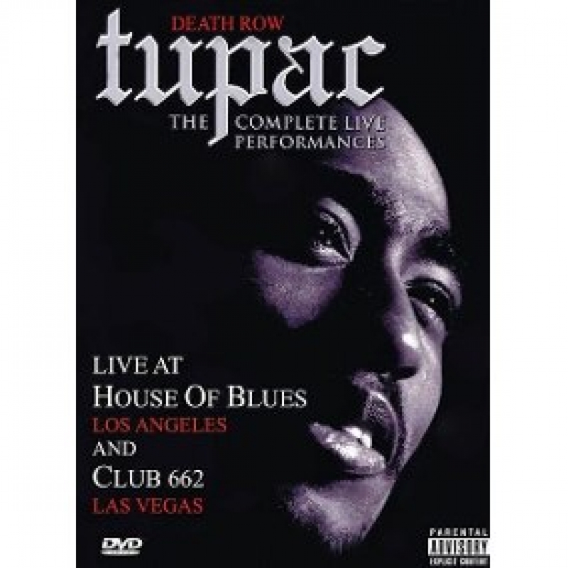 2 PAC TUPAC - THE COMPLETE LIVE PERFORMANCES DVD DUPLO