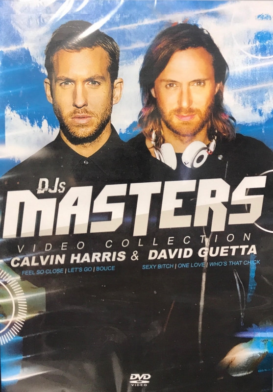 DJS MASTERS CALVIN HARRIS e DAVID GUETTA VIDEO COLLECTION (DVD)