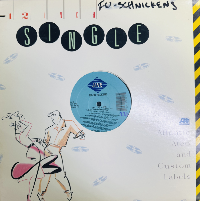 LP Fu Schnickens - Ring The Alarm VINYL SINGLE IMPORTADO