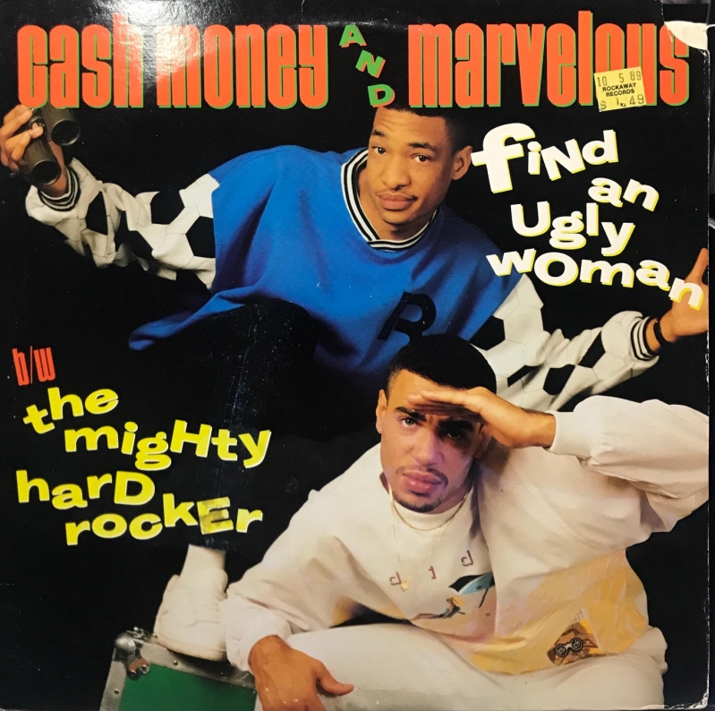 LP Cash Money And Marvelous - Find An Ugly Woman  The Mighty Hard Rocker VINYL