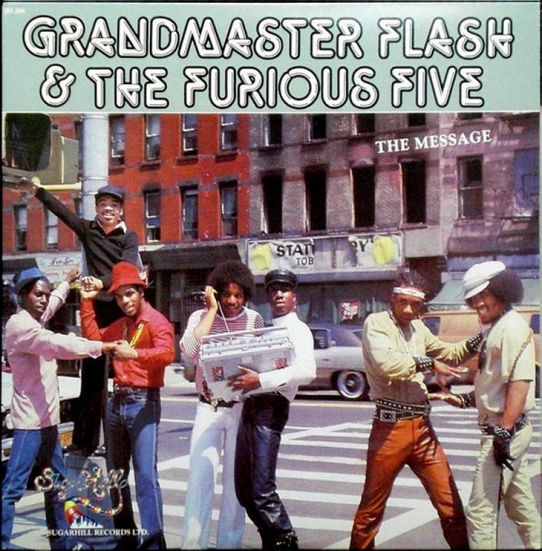 LP Grandmaster Flash The Furious Five - The Message VINYL LACRADO