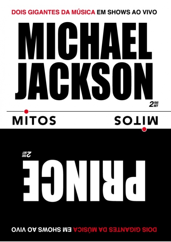 Michael Jackson & Prince - Série Mitos - 2 DVDs
