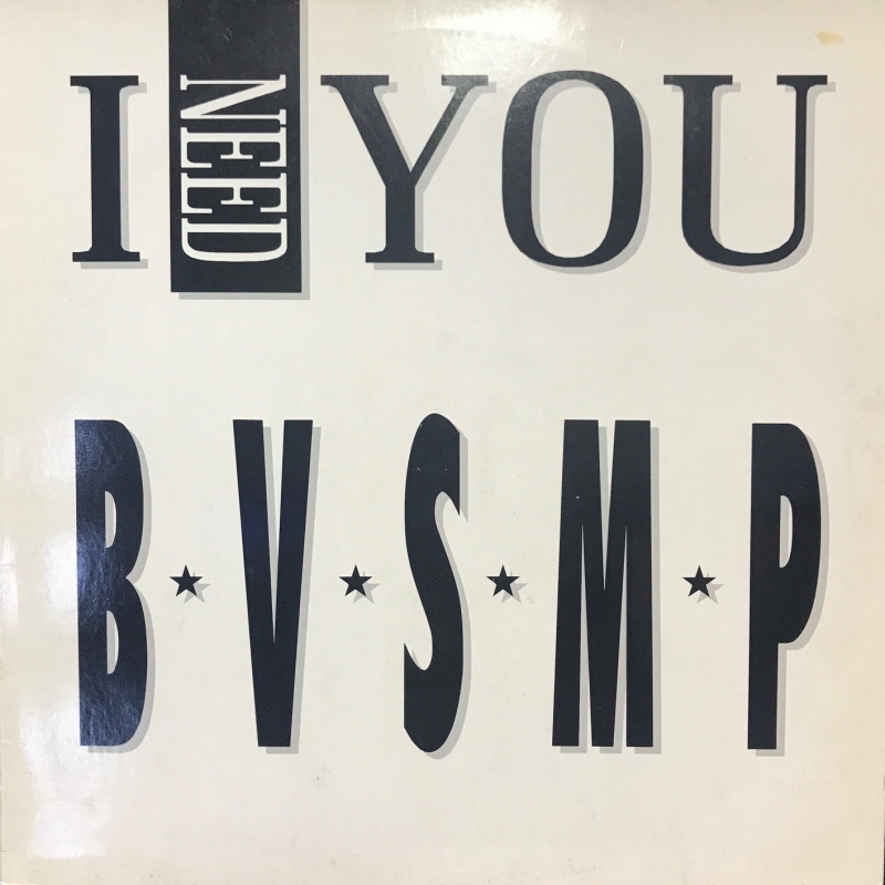LP B V S M P - I Need You VINIL (usado)