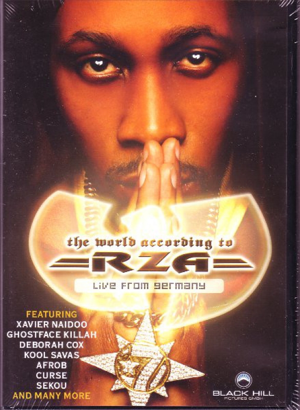 RZA - The World According To RZA Live  Germany DVD IMPORTADO