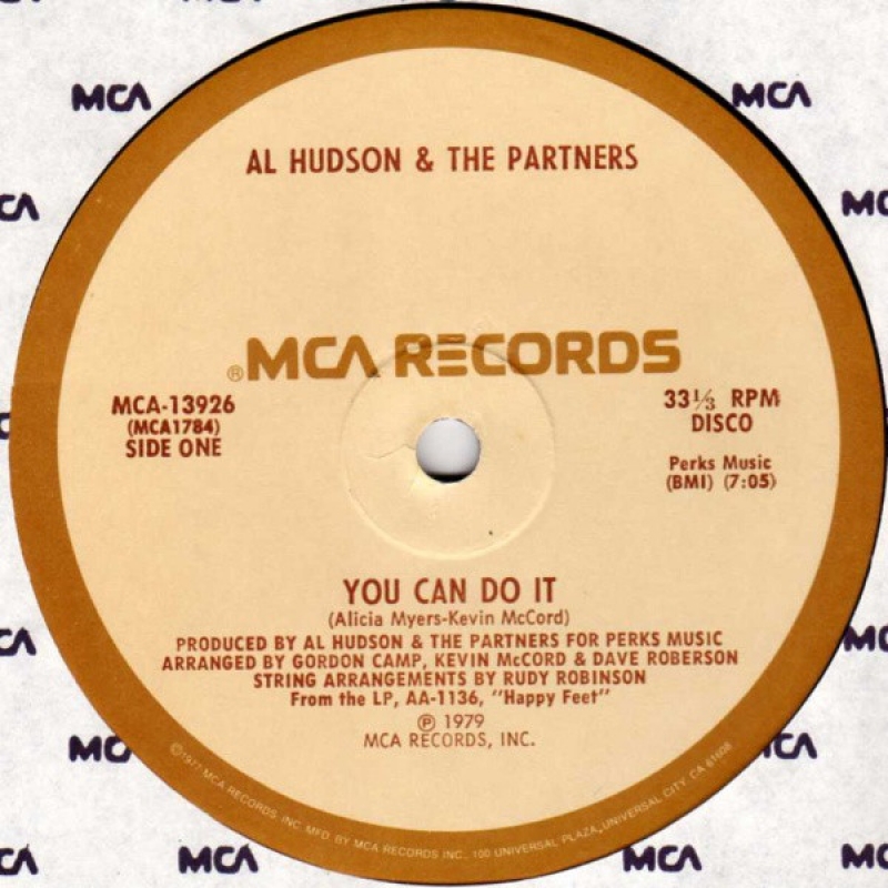 LP Al Hudson & The Partners - You Can Do It / I Dont Want You To Leave Me