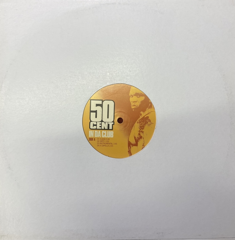 LP 50 Cent - In Da Club VINYL SINGLE IMPORTADO