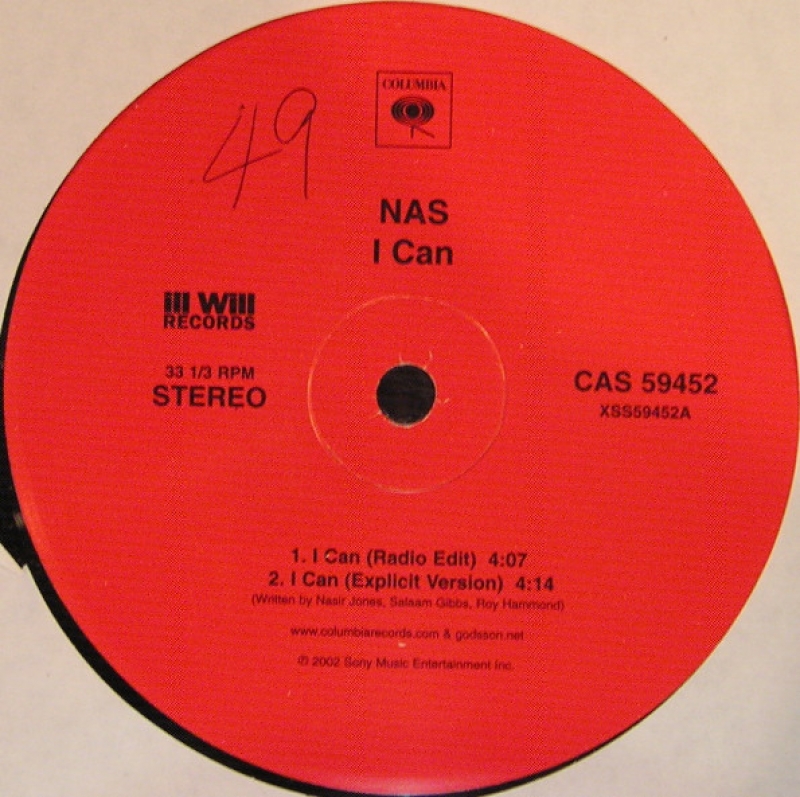 LP Nas - I Can  Mastermind VINYL IMPORTADO