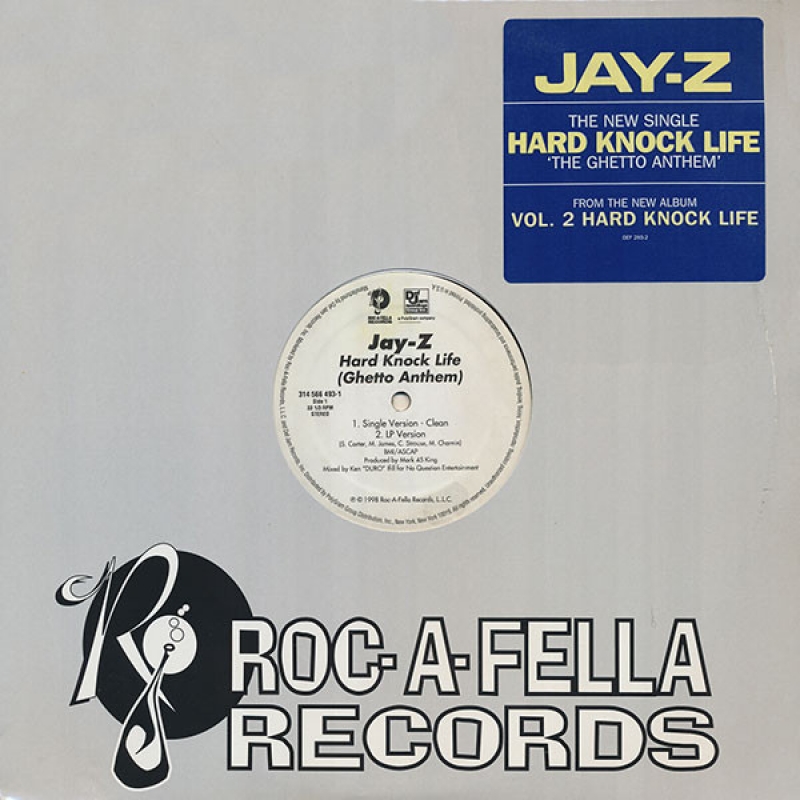 LP Jay-Z - Hard Knock Life Ghetto Anthem VINYL IMPORTADO