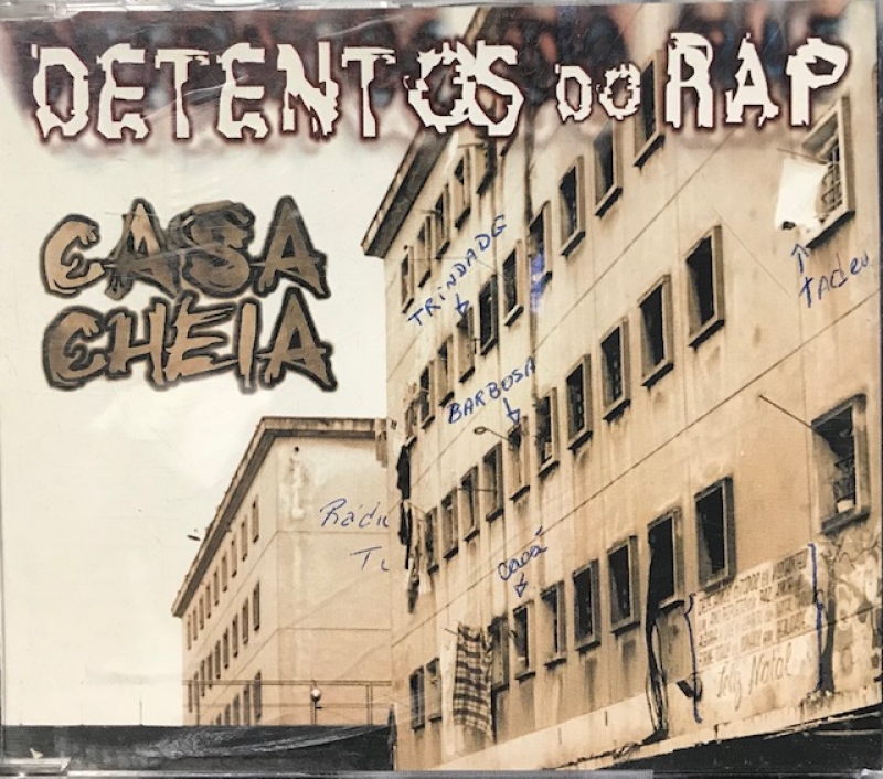 Detentos do Rap ‎– Casa Cheia (CD) SNGLE RAP NACIONAL usado