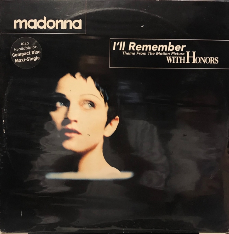 LP Madonna - Ill Remember (Theme  The Motion Picture With Honors) VINYL (SEMI NOVO)