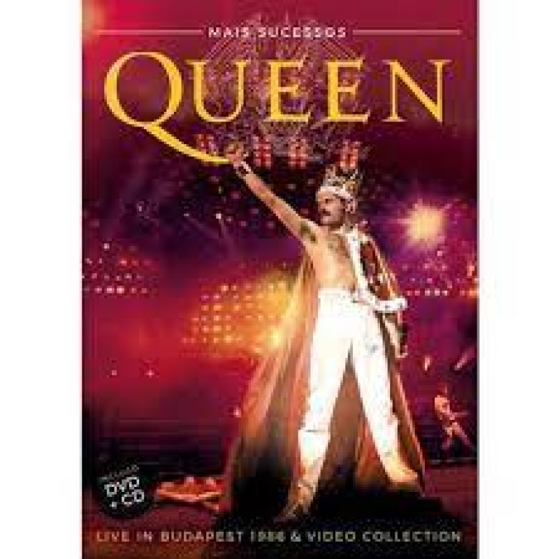Queen - Especial Queen - Live In Budapest 1986 & Video Collection - (CD e DVD)
