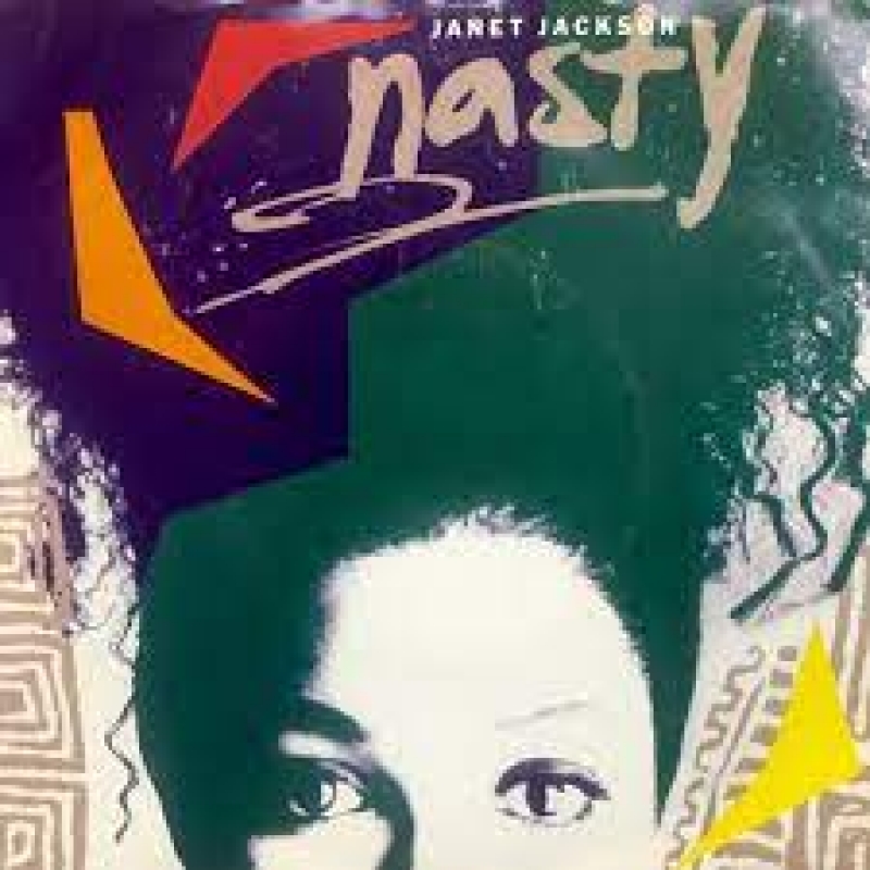 LP Janet Jackson - Nasty VINYL (7 POLEGADAS)