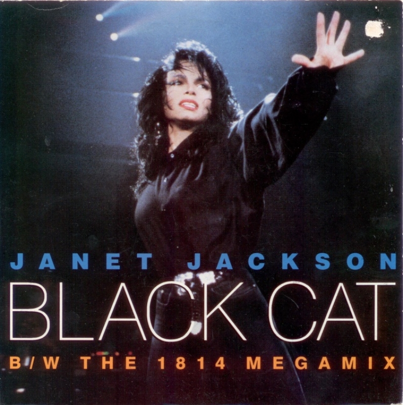 LP Janet Jackson - Black Cat VINYL (7 POLEGADAS)