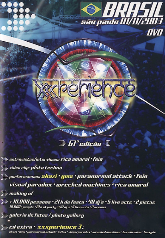 XXXPerience Brasil - DVD/CD