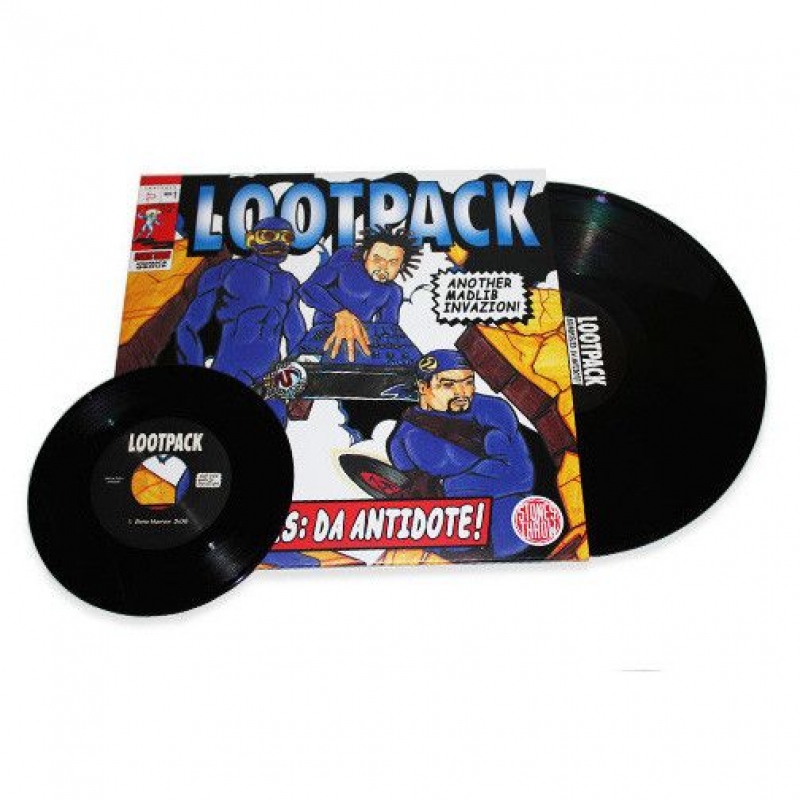 LP Lootpack - Soundpiecies Da Antidote VINYL DUPLO + LP 7 POLEGADA