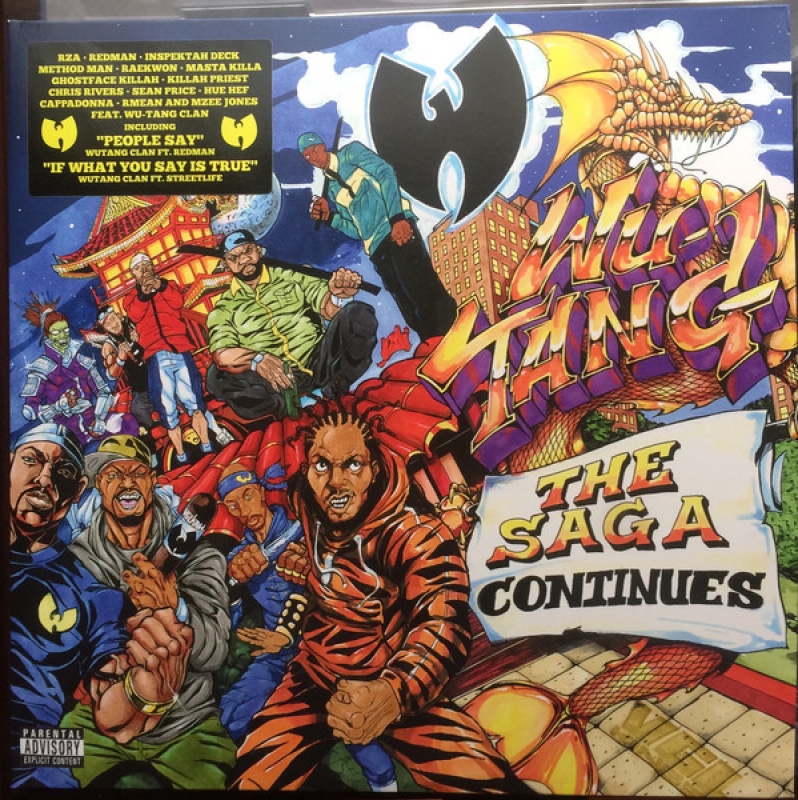 LP Wu Tang Clan - The Saga Continues VINYL DUPLO IMPORTADO LACRADO
