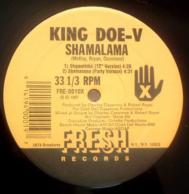 LP King Doe-V ‎- Shamalama VINYL (SEMI NOVO)