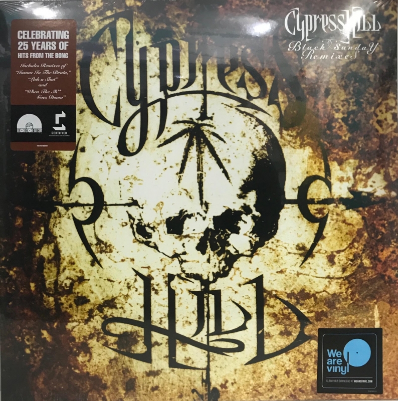 LP Cypress Hill - Black Sunday Remixes VINYL IMPORTADO (190758198910) LACRADO