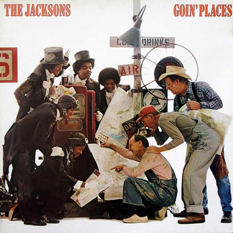 LP  The Jacksons - Goin Places VINYL (IMPORTADO)