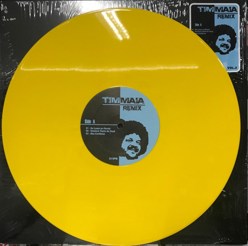 LP Tim Maia - Remix vol 3 (Vinyl Lacrado Importado) Remixes by Dj Cuca