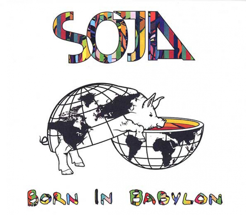 SOJA - Born In Babylon CD (IMPORTADO SEMI NOVO)