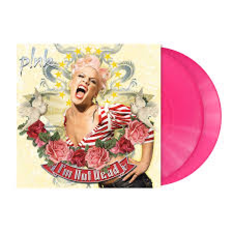 LP Pink - I m Not Dead VINYL DUPLO ROSA IMPORTADO LACRADO