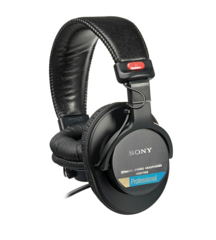Sony - Mdr-7506 Headphones Profissional