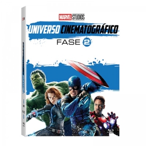 Marvel Universo Cinematografico - Fase 2 - 6 Discos ( Blu-Ray )