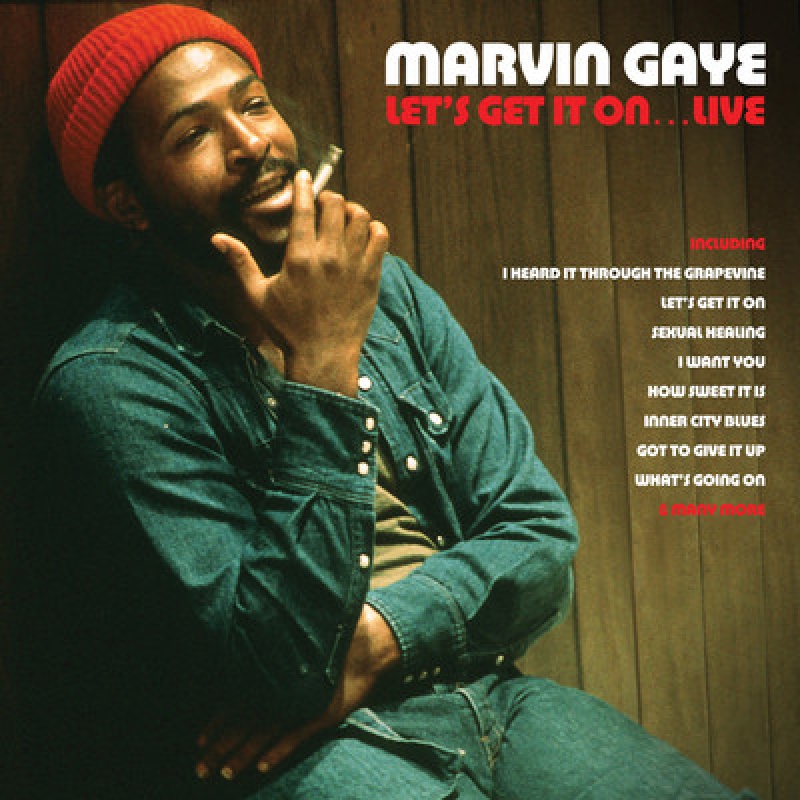 LP Marvin Gaye - Lets Get It On Live VINYL DUPLO IMPORTADO LACRADO