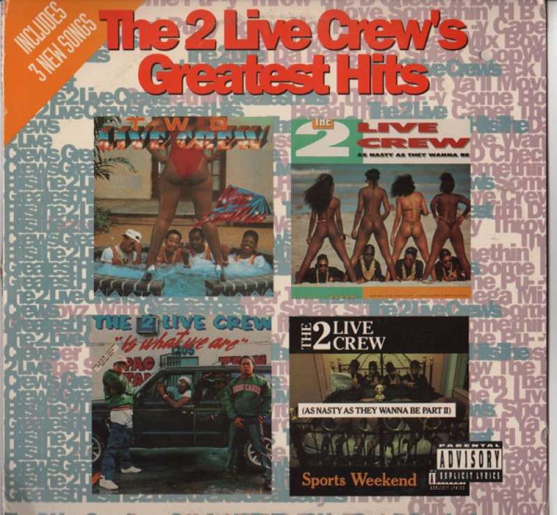 LP The 2 Live Crew - The 2 Live Crews Greatest Hits VINYL DUPLO IMPORTADO LACRADO
