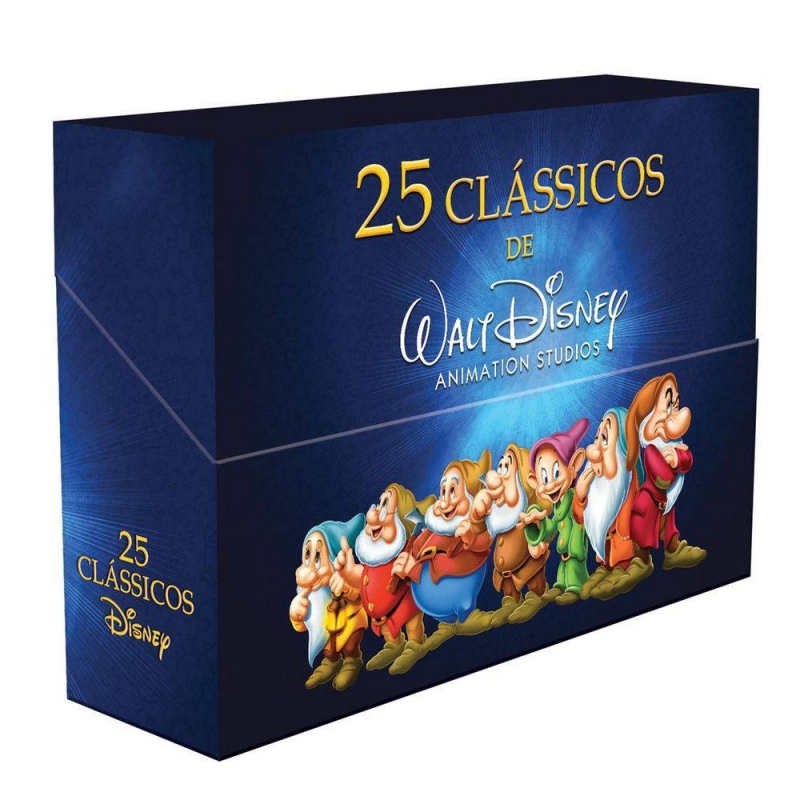 DVD Disney - Classicos 25  (28 DVDs)