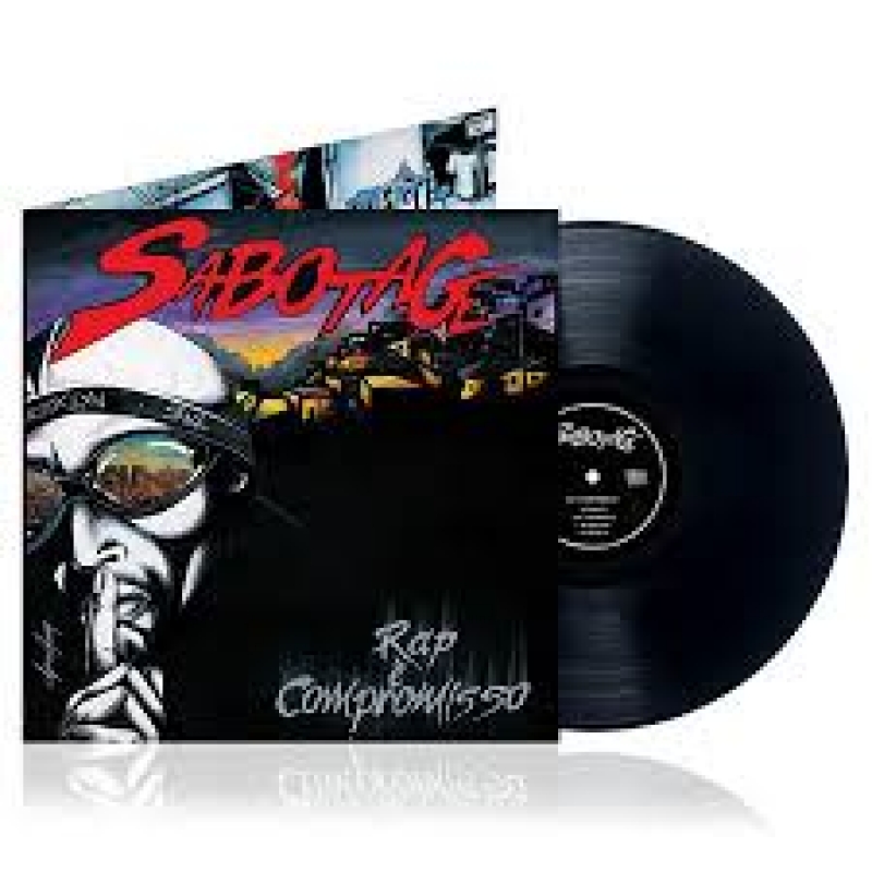 LP SABOTAGE - RAP E COMPROMISSO VINYL DUPLO LP PRETO (RARO)
